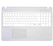 Carcasa Superior Teclado Para Portátil Sony Vaio Svf152 Series Blanco Intro Grande