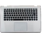 Teclado Completo Para Portátil Lenovo Yoga 2 13" Negro Con Carcasa Blanca