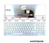 Teclado Para Portátil Sony Vaio Sve1512p1eb
