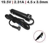 Cargador De Coche Para Portátil Hp Split 13-g110dx 19.5v 2.31a 4.5 X 3.0mm 45w