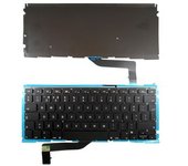 Teclado Retroiluminado Para Portátil Apple Macbook Pro A1398 En Portugués