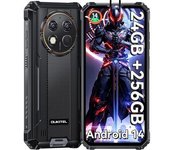 Oukitel G1, Smartphone Robusto Android 14, 24gb+256gb(tf 1tb) 6.52'' Hd+ Teléfono Móvil Irrompible, Negro