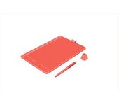 Tablet De Diseño Gráfico Huion Inspiroy Hs611 Coral Red