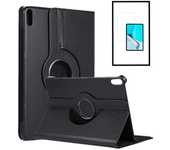 Kit Funda Protección Rotativa 360 + Cristal Gorilasglass Gift4me Compatible Con Tablet Samsung Galaxy Tab A9 - Negro