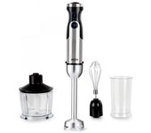 Batidora De Mano Con 3 Accesorios, Acero Inoxidable, 1200w, 6 Velocidades Jocca - Negro