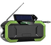 Compañero Para Actividades Al Aire Libre: Radio Solar De Emergencia Con Potente Linterna Y Soluciones De Carga Fiables.