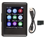 Reproductor Mp3 Bluetooth 5,0 Pantalla De 1,77 Pulgadas Hifi Radio Fm Grabación E-book Foto Reproductor Mp3 Mp4 Portátil Con Tarjeta De Memoria De 8gb