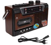Reproductor De Cassette Radio Am Fm Señal Fuerte Soporte Silencioso Tarjeta De Memoria Y Grabadora De Reproductor De Cassette Portátil Usb Enchufe Ue