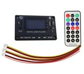 Módulo De Placa Decodificadora Bluetooth 5,0 Dc 5v 12v, Reproductor Mp3 Usb Para Coche Inalámbrico, Amplificador De Potencia, Bluetooth, Tf, Radio Fm,