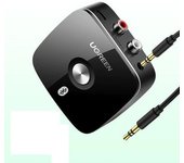 Receptor Bluetooth Rca 5,1 Aptx Hd 3,5mm Jack Aux Adaptador Inalámbrico Música Para Tv Coche 2rca