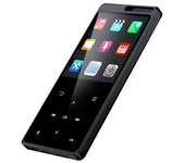 Reproductor Mp4 Negro, Pantalla Táctil De 2,4 Pulgadas, Memoria De 8 Gb, Sonido Hi-fi