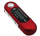 Reproductor De Mp3 Usb Reproductor De Música Portátil Pantalla Lcd Digital Almacenamiento De 8gb Radio Fm