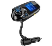 Kit Inalámbrico Para Coche Con Adaptador De Radio Y Transmisor Fm Con Bluetooth Para Coche Con Pantalla De 1,44 Pulgadas, Compatible Con Todos Los