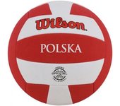 Voleibol Wilson Super Soft Play Vb Polonia Talla Oficial Blanco Y Rojo Talla 5