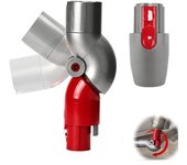 Paquete De 2 Adaptadores Superiores Para Aspiradora Dyson V7 V8 V10 V11, Herramienta De Adaptador Superior De Conexión Rápida, Adaptador Inferior,