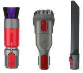 Cepillo Para Polvo Sin Ranuras + Boquilla De Succión Plana 2 En 1 Para Aspiradora V7 V8 V10 V11 V12 V15