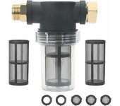 Accesorios Para Hidrolimpiadora Filtro En U De Jardín De 3/4" Para Hidrolimpiadora - Filtro De Sedimentos - Filtro De Agua - Filtro De Agua - Con 2