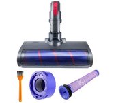 Cabezal De Suelo Eléctrico Con Rodillo Suave Para Piezas De Aspiradora V7 V8 V10 V11 Con Filtro