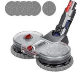 Accesorio De Fregona Eléctrica Para Aspiradora Dyson V7 V8 V10 V11 V15, Fregona Dyson En Seco Y Húmedo Y Cepillo Para Fregona