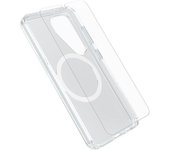 Otterbox Symmetry Clear Magnets Caso De Protección + Vidrio Premium Para Samsung Galaxy S25 Clear
