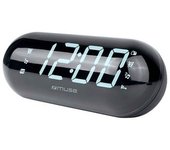 Muse M-19 Gl Negro / Radio Despertador