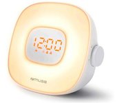 Muse Ml-198 Cr White / Radio Despertador De Estantería