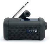 Muse Mh-08mb Black / Radio Portátil Solar