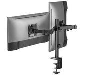 Soporte Tv Mesa 2 Monitores 17"- 32" Vesa 75x75 100x100 Supspc002