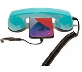 Auricular Retro Por Móviles (iphone) Turquesa