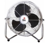 Ventilador De Suelo Grupo Fm F30 Ø 30 Cm 55w Negro