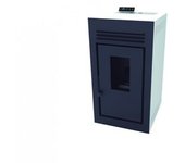 Estufa De Pellets Aire Eco 7,5 Kw Modelo Bp-ch1 - Blanco - Fm Calefaccion..