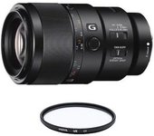 Sony Sel 90mm F2.8 Macro G Oss + Hoya Ux Uv 62mm Filter