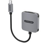 Sitecom Md-1008 Lector De Tarjeta Usb 2.0 Type-c Negro, Gris