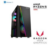 Cpu Pc Gaming Amd Ryzen 5 5600g 6 X 4,40 Ghz / 16 Gb Ram / 512 Gb M.2 Ssd / Grafica Amd Radeón Rx Vega 7 / Wifi / Windows 11 / Garantia 3 Años /