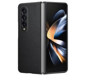 Carcasa Cuero Samsung Galaxy Z Fold 4 Original Samsung Serie Leather Cover Negro