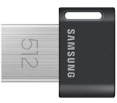 Samsung Muf-512ab Unidad Flash Usb 512 Gb Usb Tipo A 3.2 Gen 1 (3.1 Gen 1) Negro, Acero Inoxidable