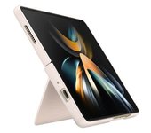 Carcasa Samsung Galaxy Z Fold 4 Con Solapa Vídeo Original Samsung Beige