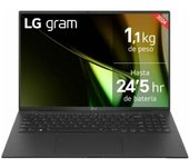 Laptop Lg 16zd90s-g.ax75b Con Intel Evo Core Ultra 7 155h, 16 Gb Ram, 512 Gb Ssd, 16", Negro