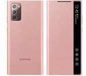 Funda Samsung Galaxy Note 20 Clear View Original Samsung - Oro Rosa