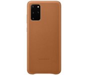 Funda Samsung En Piel Para Galaxy S20 Plus Color Marrón Modelo Ef-vg985la Nuevo