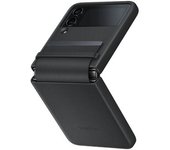 Carcasa Cuero Samsung Galaxy Z Flip 4 Original Samsung Serie Leather Cover Negro