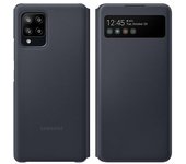 Funda Samsung Galaxy A42 Ventana Táctil S View Wallet Cover Original Negro