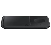Samsung Ep-p4300tbegeu Cargador De Dispositivo Móvil Auriculares, Smartphone, Reloj Inteligente Negro Cargador Inalámbrico Carga Rápida Interior