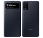 Funda Samsung S View Wallet Cover Para Samsung Galaxy A41 - Negro