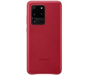 Funda Samsung En Piel Para Galaxy S20 Ultra En Rojo Modelo Ef-vg988lr Nuevo