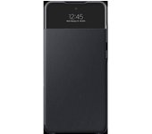 Funda Smart View Para Samsung Galaxy A72, Negra