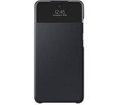 Funda Original Samsung Galaxy A72 Smart S View Wallet Cover Negro