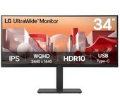 Lg 34ba75qe-b Pantalla Para Pc 86,4 Cm (34") 3440 X 1440 Pixeles Wide Quad Hd Lcd Negro