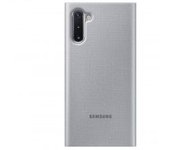Funda Led View Para Samsung Galaxy Note 10 Color Plata Modelo Ef-nn970ps