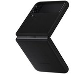 Carcasa Cuero Samsung Galaxy Z Flip3 5g Delgado Samsung Leather Case Negro